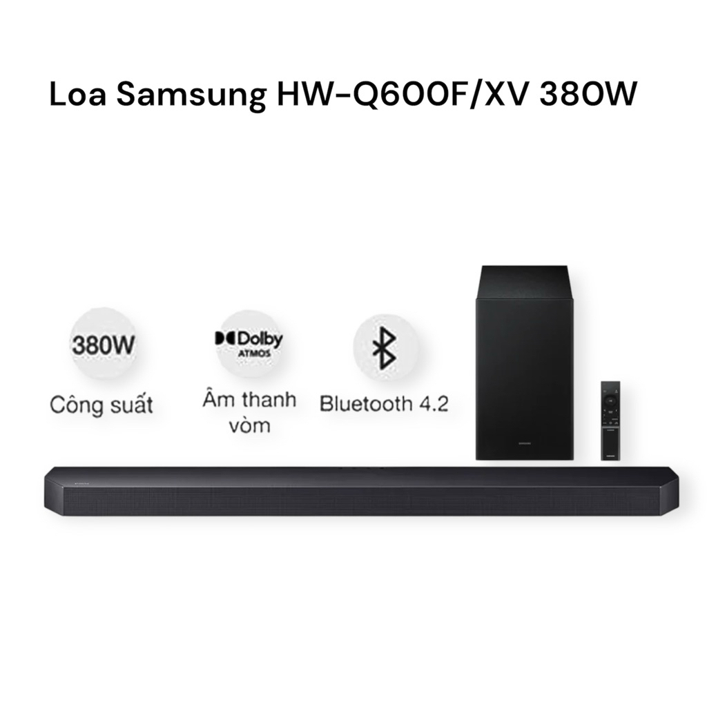 LOA THANH SAMSUSNG Q600F CHÍNH HÃNG 100%