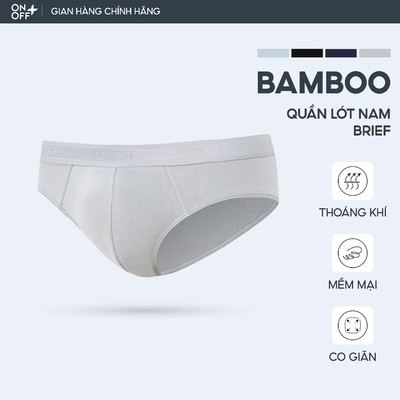Quần lót nam brief ONOFF chất liệu bamboo spandex - 18UQ25A084