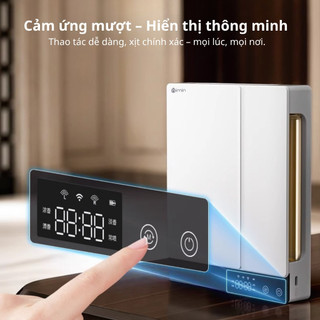  Máy xông tinh dầu công suất lớn XIAOMI NIMIN máy phun tinh dầu chuyên dùng cho nhà hàng  spa,khách san sạc pin 3000mah 