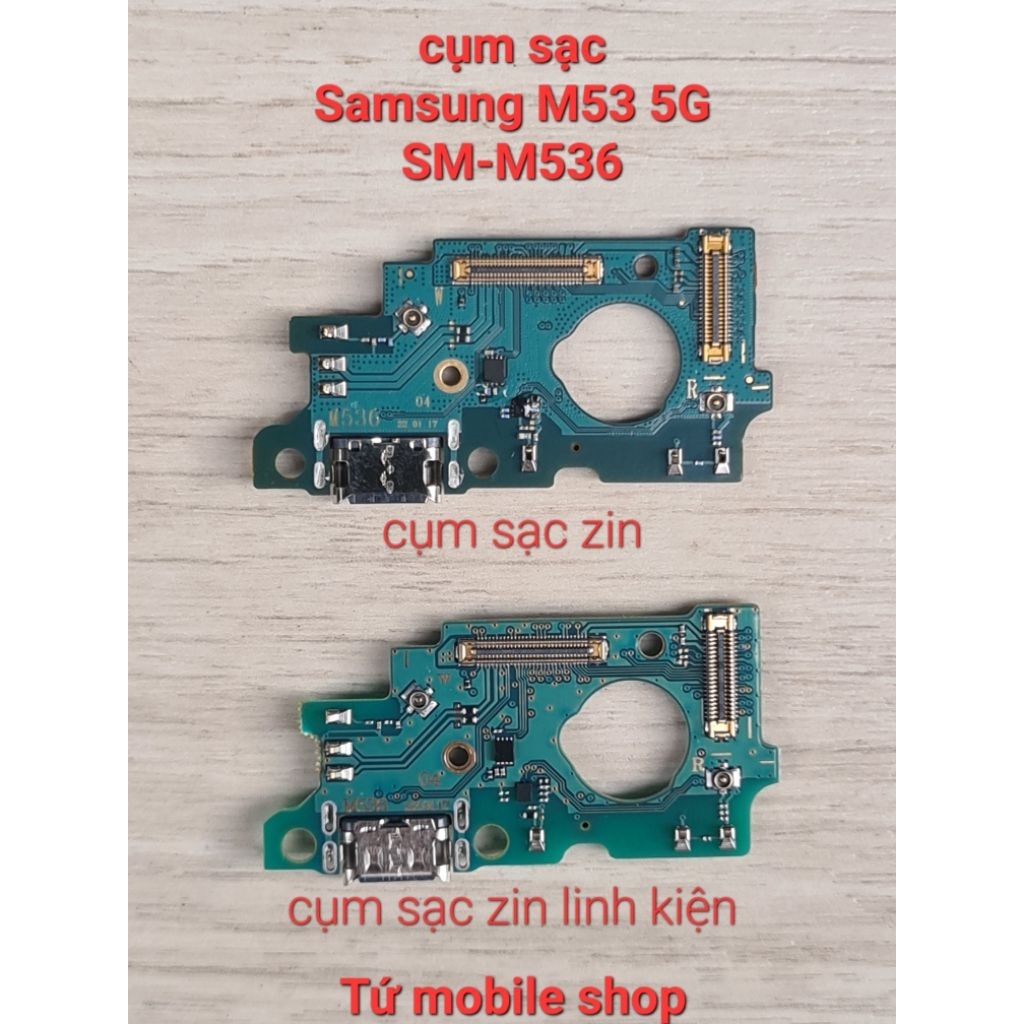 Cụm sạc Samsung M53 5G SM-M536 (cụm sạc zin/cụm sạc zin linh kiện)