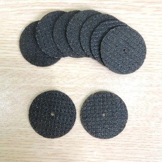 25 Đá Cắt Sắt Mini ( 32 x 1mm ) + 1 Trục Giữ