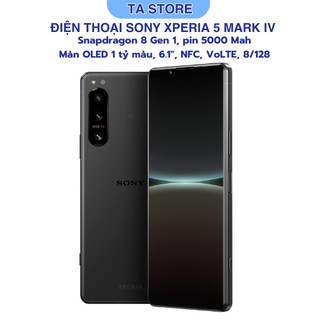  Điện Thoại Sony Xperia 5 Mark IV Nhật – Màn OLED 120Hz Chip 8 Gen 1 8GB 128GB NFC Pin 5000mAh VoLTE 
