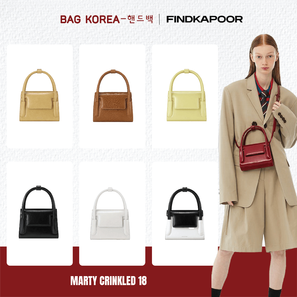 [FINDKAPOOR] Túi Marty Bag 18 Crinkled, Túi Xách Nữ Hàn Quốc Chính Hãng - BAG KOREA