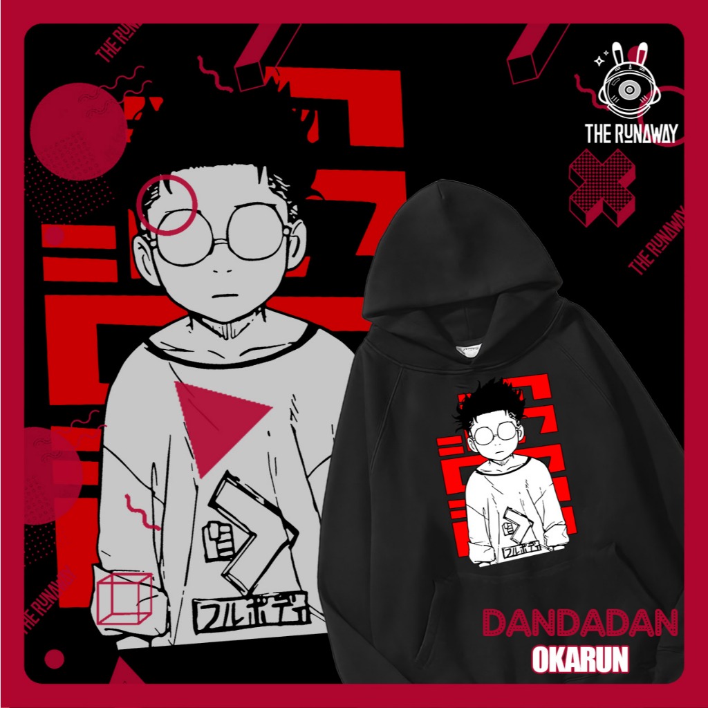 Áo Hoodie Dandadan : Ken Takakura Nỉ Premium cotton cho Nam / Nữ by The Runaway