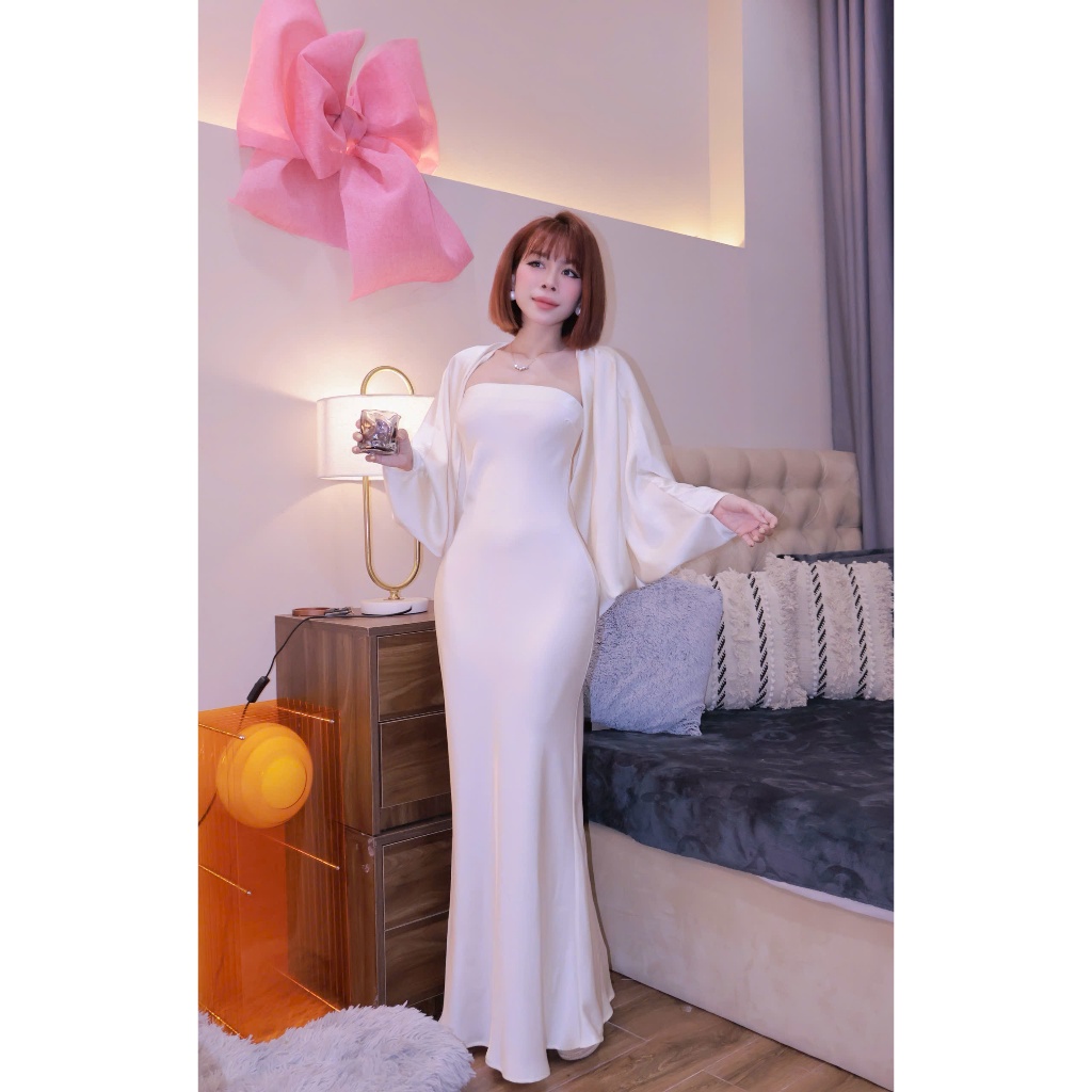 ÁO KHOÁC LỤA TÔ CHÂU (AK-002)- chất vải 1 lớp dày dặn, mềm mịn, freesize | BigBuy360 - bigbuy360.vn
