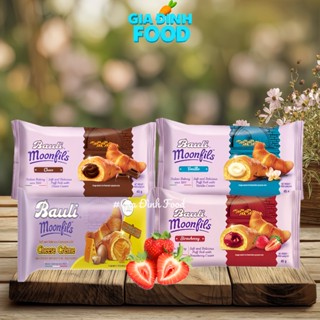  Bánh Sừng Bò Bauli Moonfils Nhân Socola  Dâu tây  Vani  Phô mai  Mứt Cam - 45g 