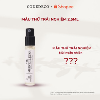[GIFT] Vial mẫu thử 2.5ml mùi ngẫu nhiên