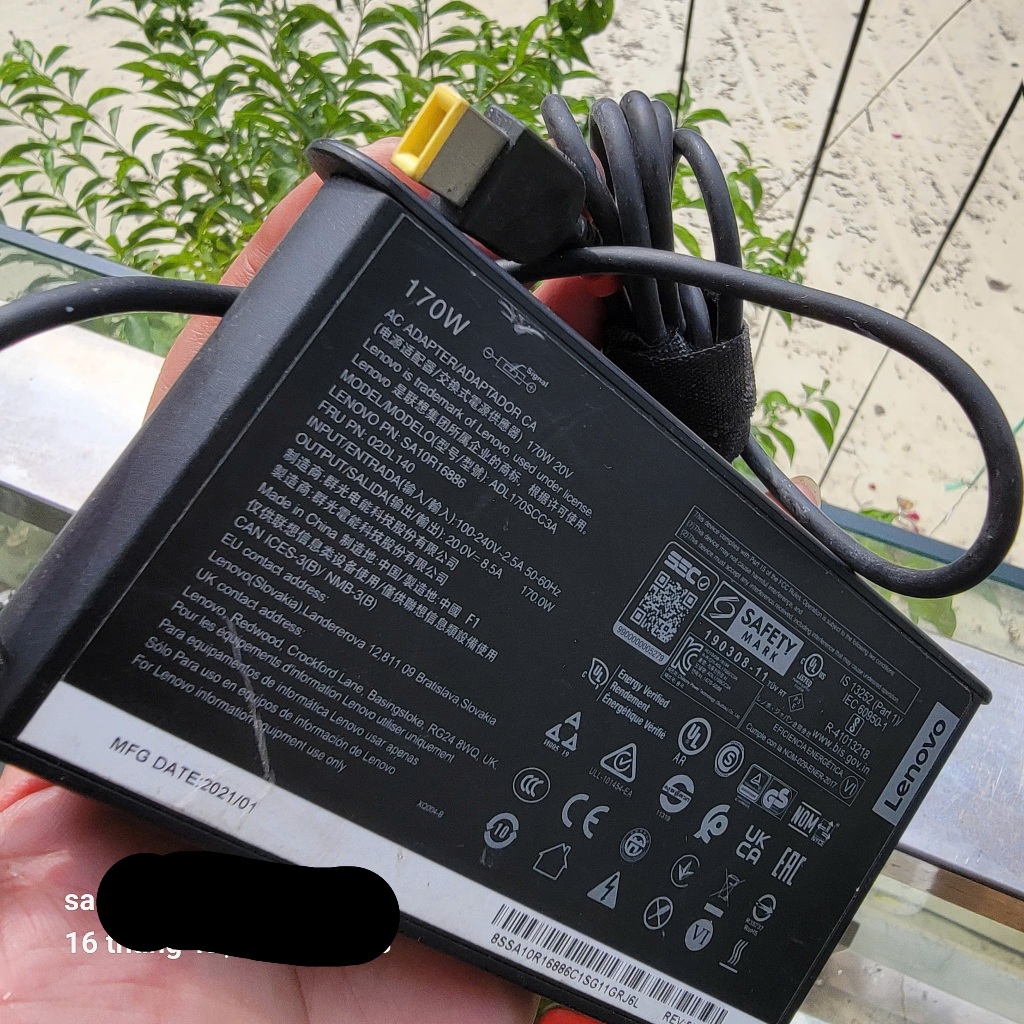 Sạc Lenovo Legion 170W USB B,ko bán hàng nhái. Uy tín nhất.