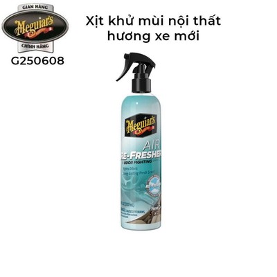 Meguiar's Xịt Khử Mùi Hương Nước Xe Mới cho ô tô Air-Refresher Spray New Car Scent, G250608
