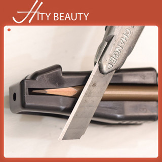 KHUÔN CHUỐT GỌT CHÌ 4 MẶT NHỌN DÀNH RIÊNG CHO CHÌ ĐÁ KHẨY SỢI CHÂN MÀY MAKEUP CHUYÊN NGHIỆP  - Hity Beauty