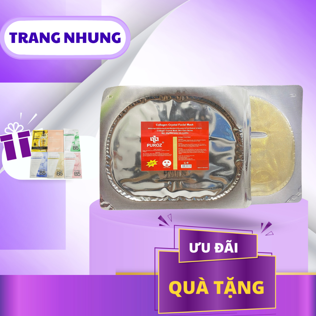 MẶT NẠ COLLAGEN PUROZ CỦA ĐỨC