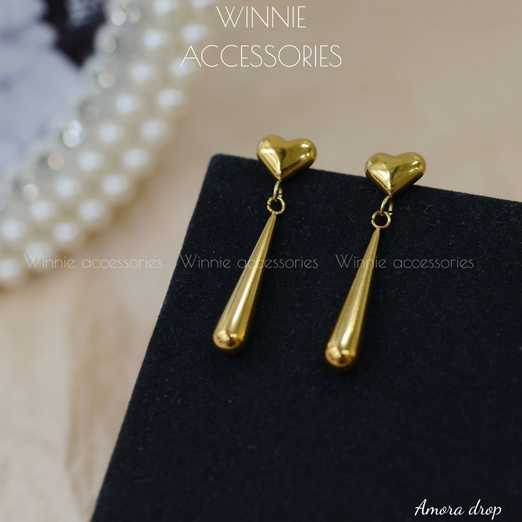 Hoa tai nữ Titan Amora Drop