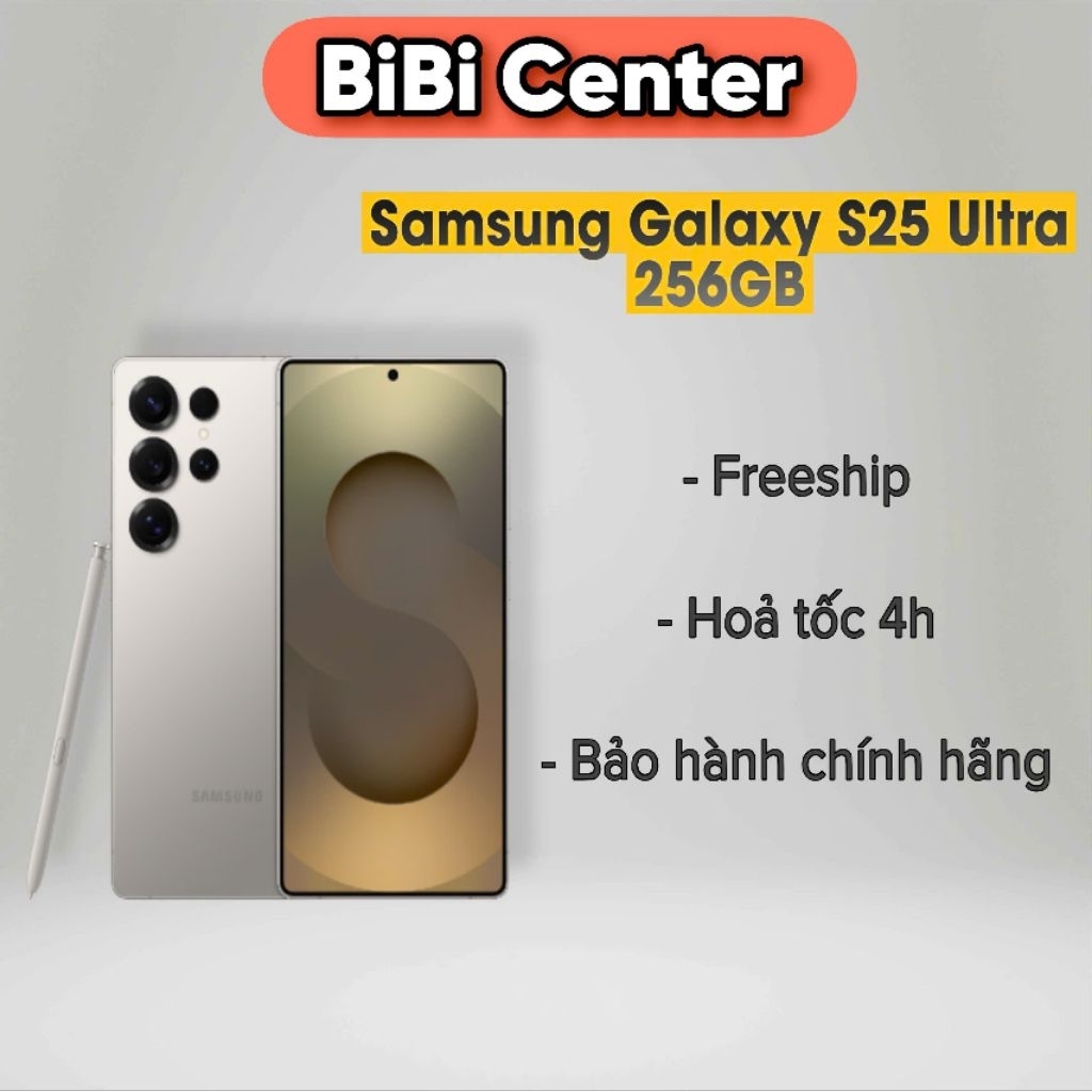 [Hàng Kích Mới] Samsung Galaxy S25 Ultra 256GB Chính Hãng