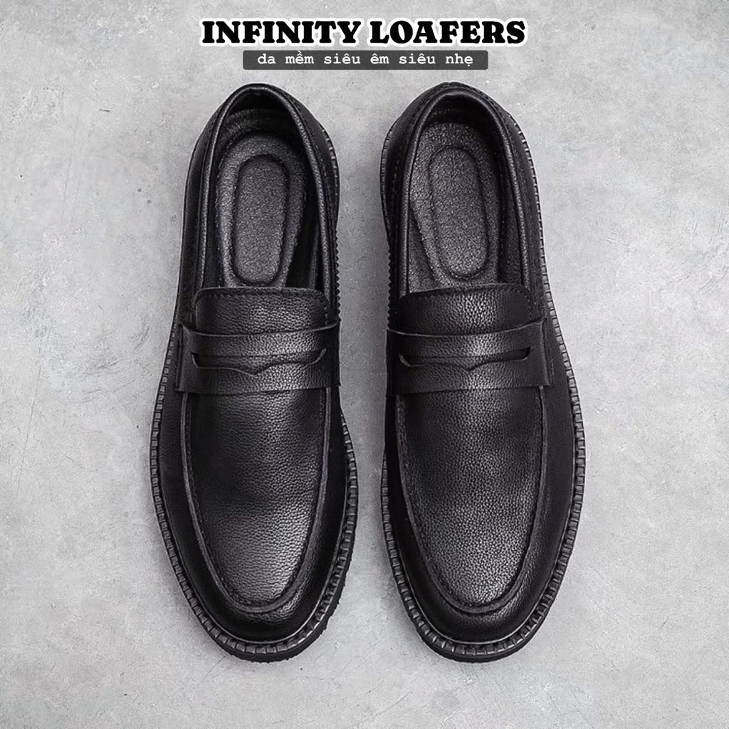 [GIÀY LƯỜI NAM] ®INFINITY LOAFER siêu mềm nhẹ, Giày lười nam, loafer công sở nam