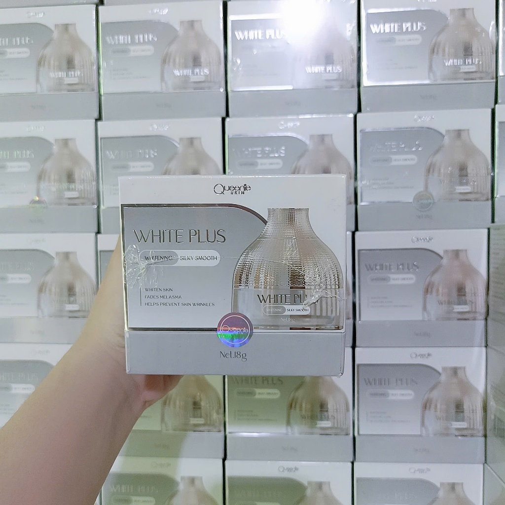 18G _ KEM FACE LƯỜI QUEENIE SKIN DƯỠNG TRẮNG DA _ WHITE PLUS QUEENIE SKIN