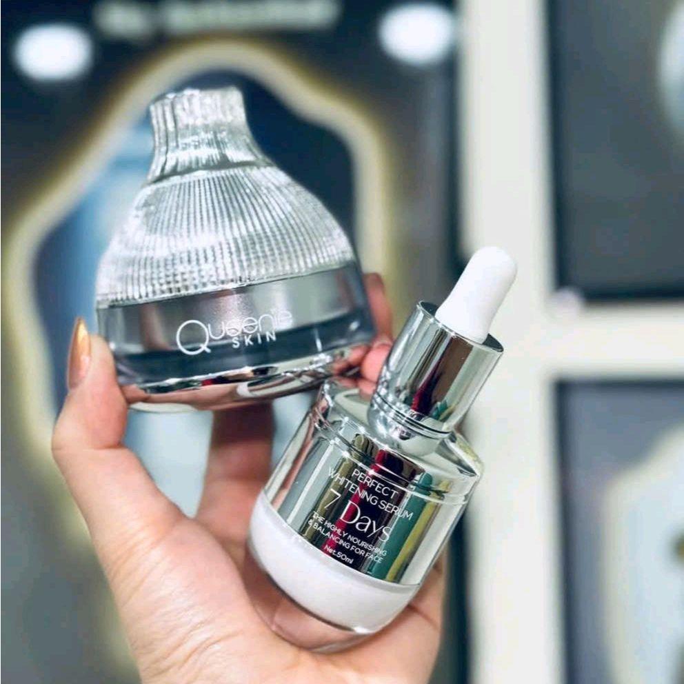 QUEENIE SKIN _ KEM FACE LƯỜI HỘP 18G WHITE PLUS QUEENIE SKIN