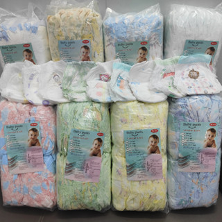  Tã giấy cho trẻ sơ sinh gói 50 miếng 100 miếng! Phiên bản nâng cấp mềm mại và thấm hút tốt. Có sẵn các kích 