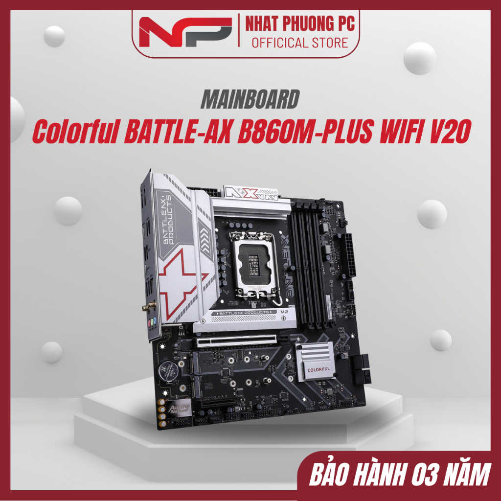 Mainboard Colorful BATTLE-AX B860M-PLUS WIFI V20