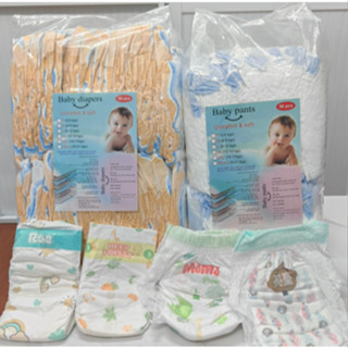   HCM  Combo 50-100 Miếng Tã Bỉm Baby Pants A Quần Dán TrầnFREESHIPXuất  AIKERRSU Tã dùng một lần cho bé! Bỉm quần! 
