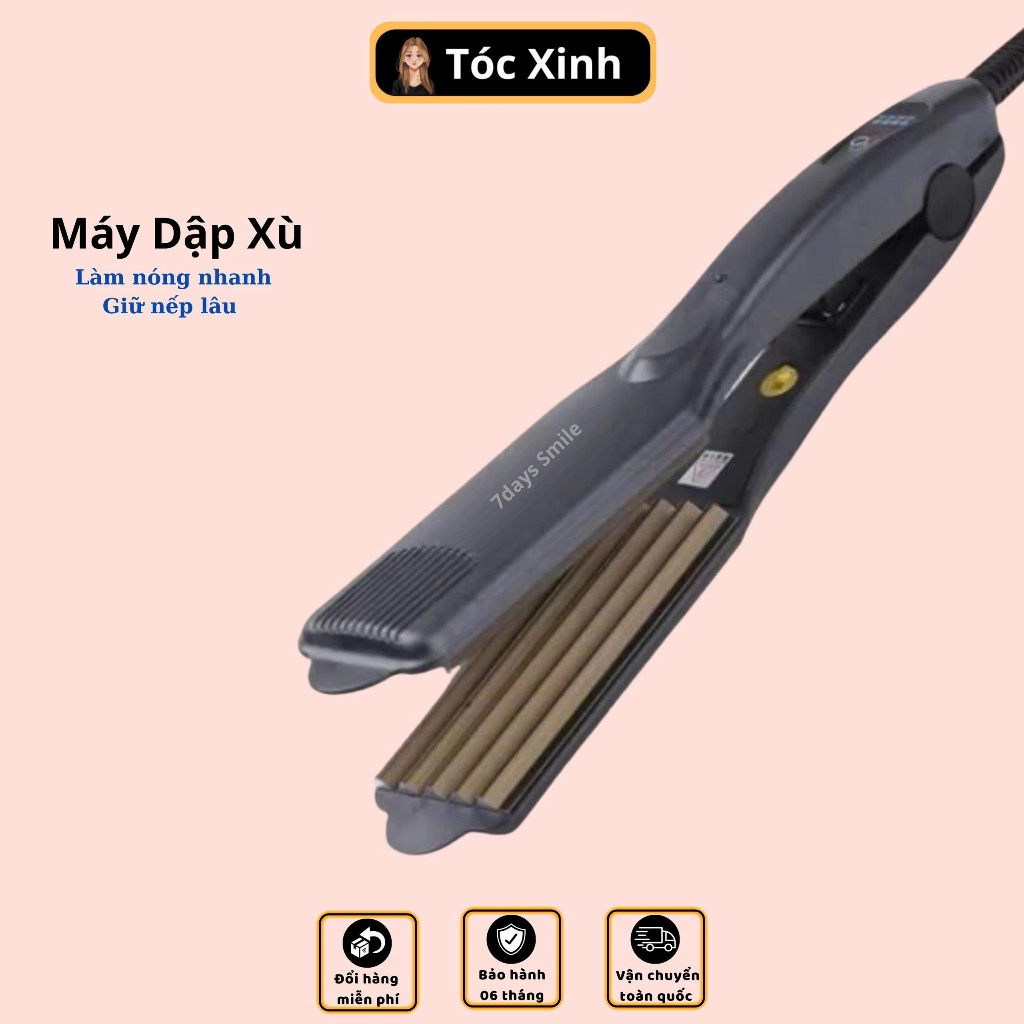 Máy Dập Xù Young 288 Chân Tóc - Bấm Phồng Chân Ngang 4 Mức Nhiệt