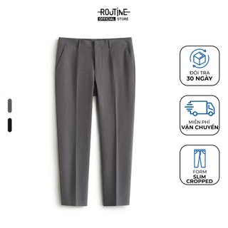  Quần Tây Nam Form Slim Cropped - Routine 10F25PFO019 