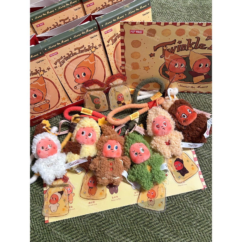 [HOẢ TỐC HN] Móc khoá Gấu bông Twinkle Twinkle V4 Blind Box (CHECK CARD)