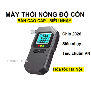 Máy thổi nồng độ cồn đạt chuẩn, cao cấp, chính xác cao, siêu nhạy. Bảo hành 12 tháng