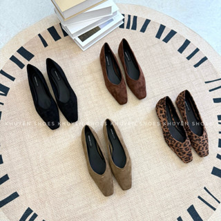   HÀNG SẴN  Giày mũi vuông độn đế mẫu mới bst thu đông 2025 mã 1608-8 