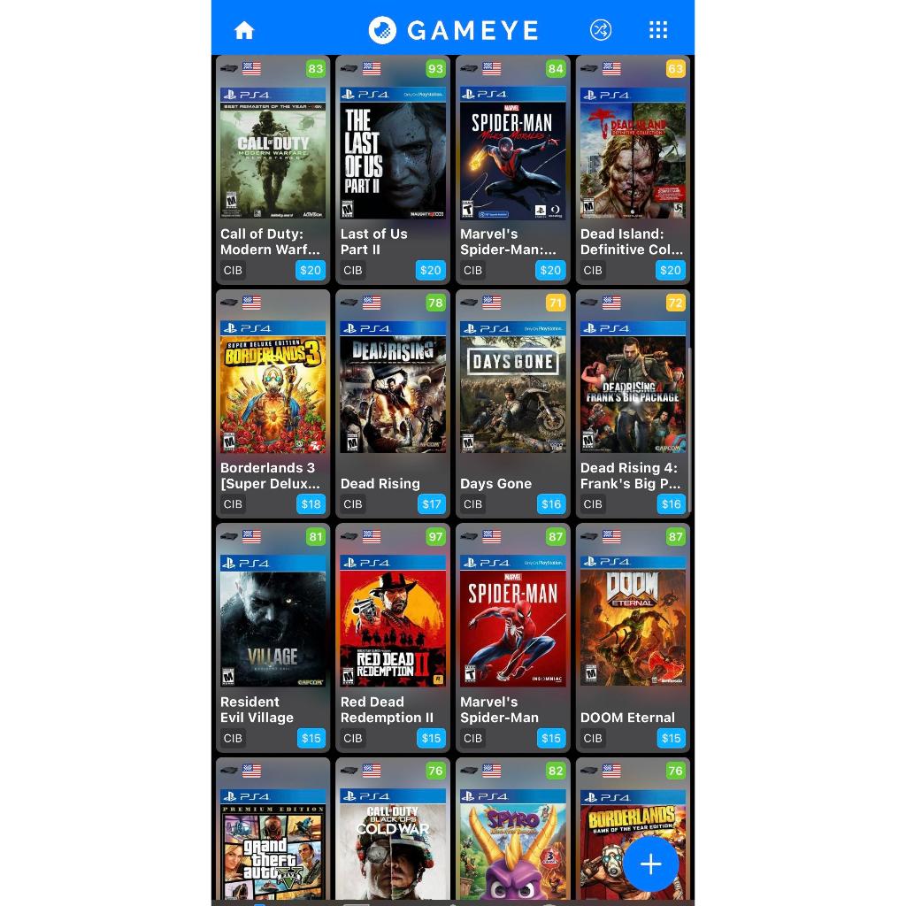 Đĩa game PS4 qua sử dụng còn đẹp fullbox cho máy PS4 PS5 chưa hack chơi online