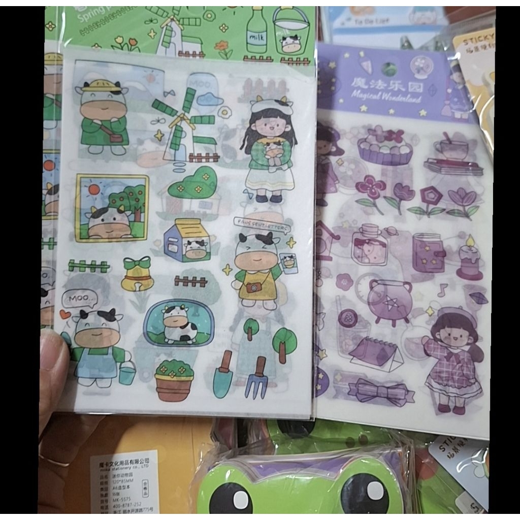Tem sticker (sét 2 vỉ)