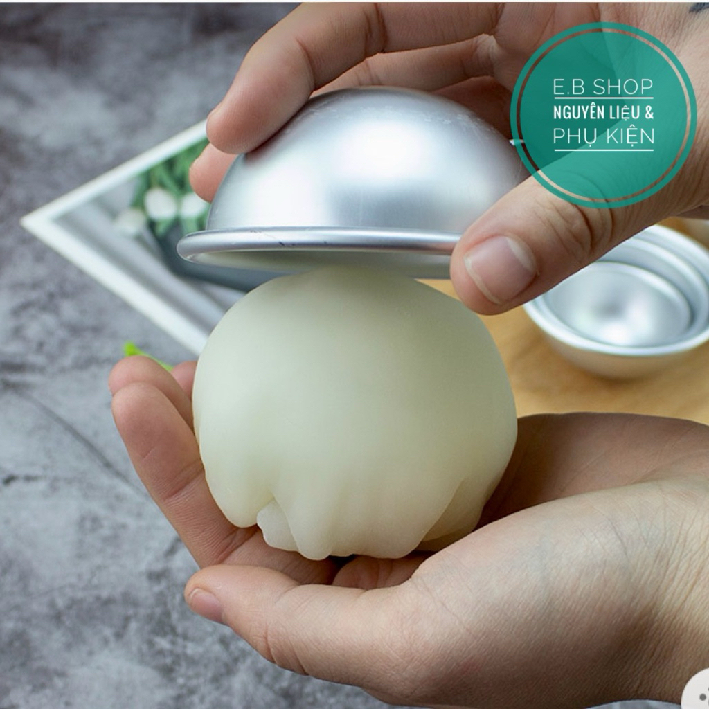 Khuôn nhôm hình bán cầu Khuôn bánh khuôn thạch H007/9