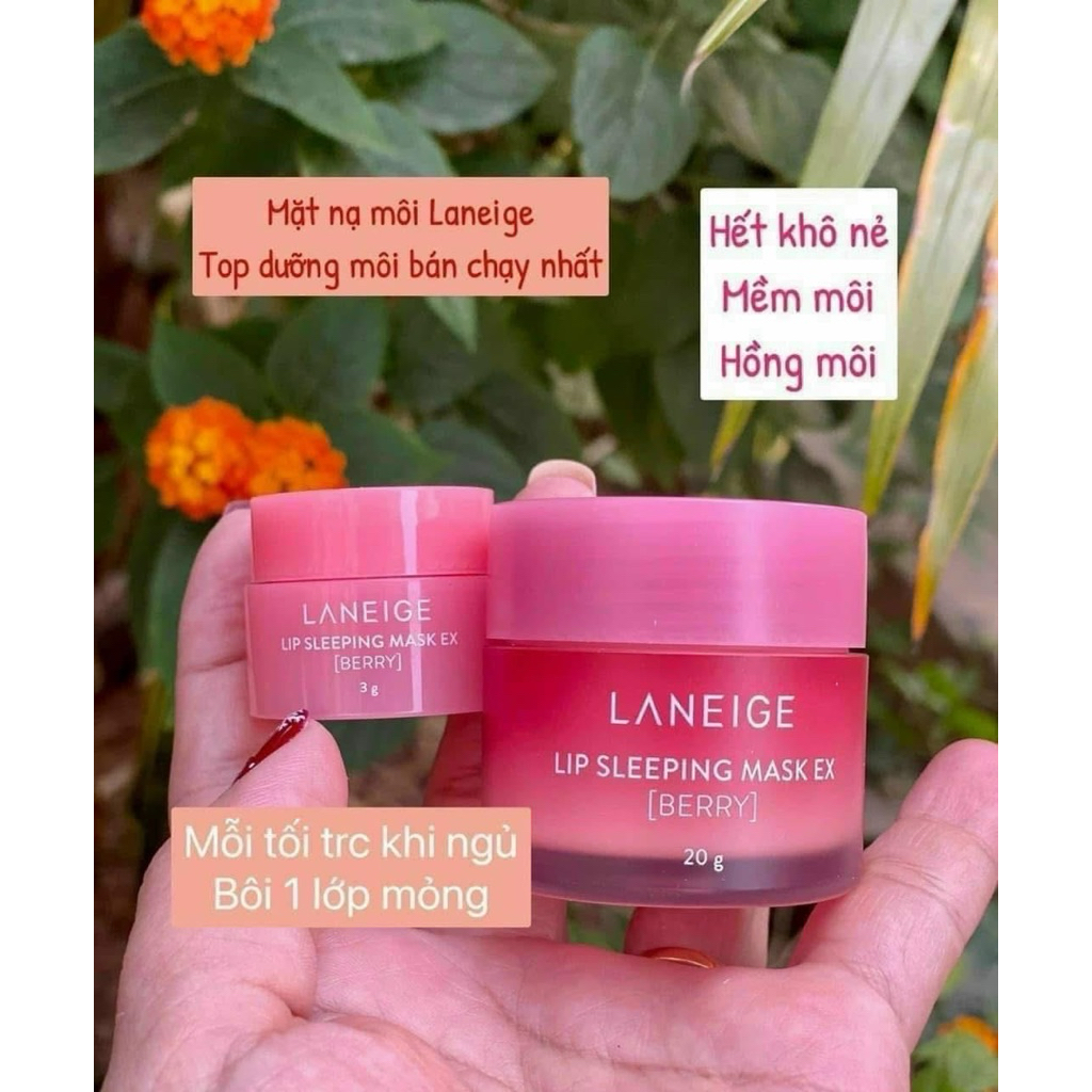 mặt nạ ủ môi laneige 3g -20g