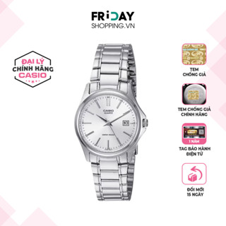  Đồng Hồ Casio Nữ LTP-1183A-7ADF Mặt Tròn Dây Kim Loại Chính Hãng 