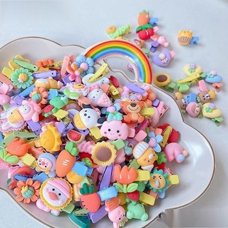Combo 10 Kẹp mỏ vịt Mix mẫu Tóc Dễ Thương Cute Cho Bé Gái