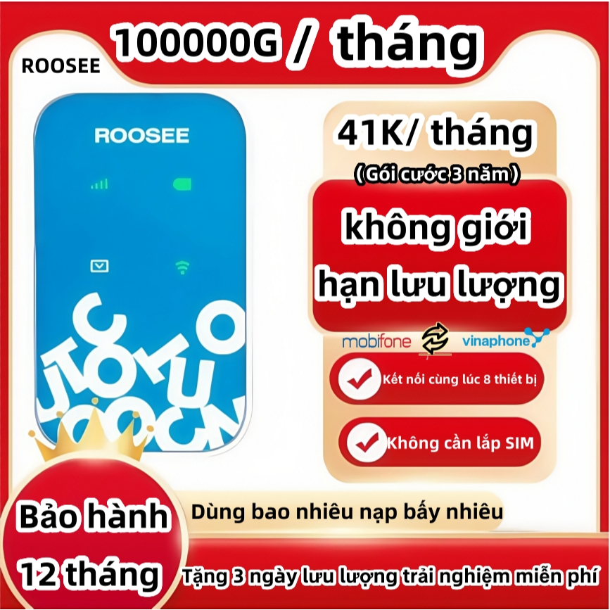 bộ phát wifi 4G wifi Cục phát wifi từ Tổng hợp Bộ Phát Wifi 4G Bộ phát wifi di động 2100mah Roosee
