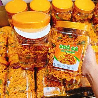  Khô Gà Lá Chanh Loại 1 Siêu Ngon -  SP Sạch & Chất Lượng -  1KG-2 Hộp 500gr  