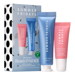  Set mặt nạ 15gr và son dưỡng môi 7gr Summer Fridays 