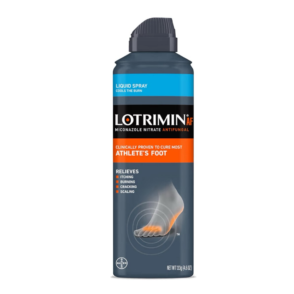 Xịt dưỡng da chân Lotrimin AF Athlete's Foot Spray Antifungal Powder Spray 133g