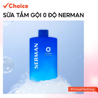   Choice  Sữa tắm gội nam giới hương nước hoa Gentleman 3 in 1 Nerman 350ml 