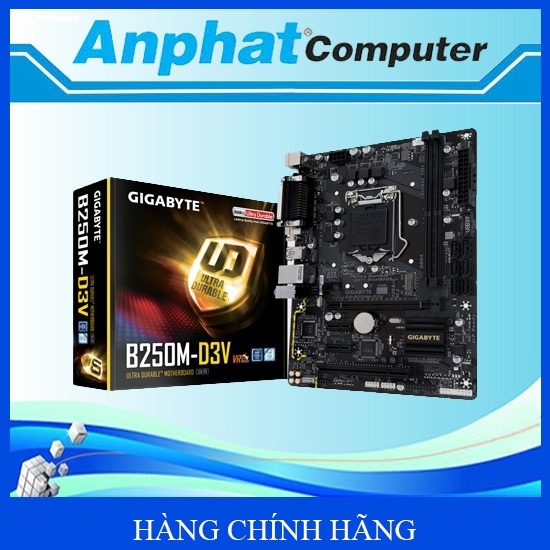 Bo mạch chủ Main Gigabyte B250M-D3V DDR4 Socket LGA 1151 - Hàng Chính Hãng
