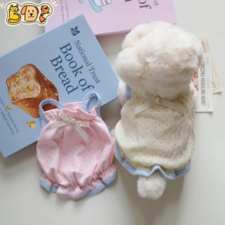  Áo cho Mèo Thú Cưng Mùa Hè Nguyên Chất Chấm Bi Bud Váy Chó Nhỏ Mèo Cami LGP0146 