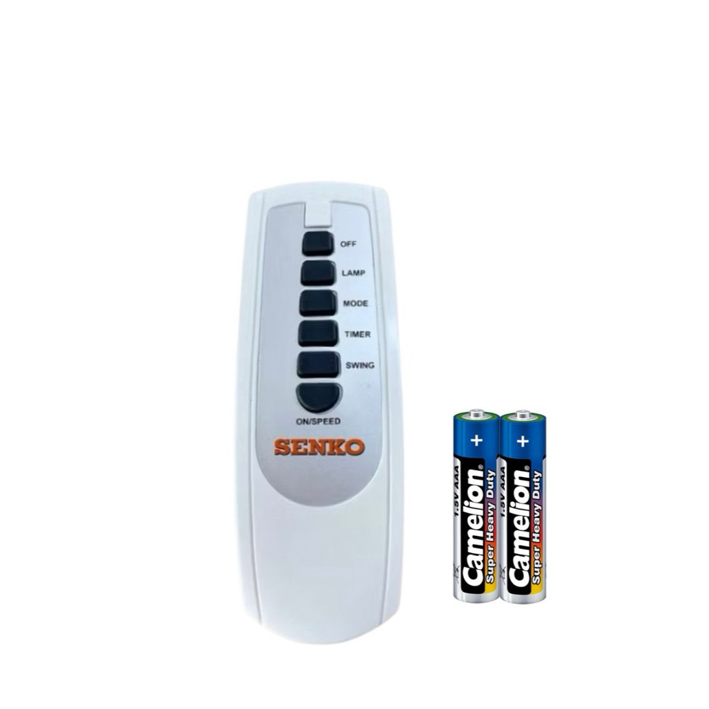 REMOTE QUẠT SENKO TR1628 KÈM PIN