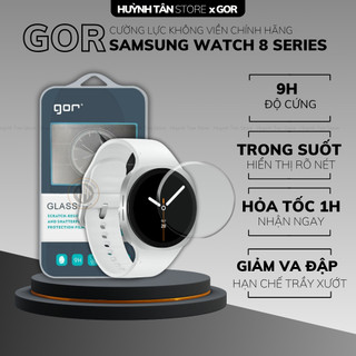  Kính cường lực Samsung Galaxy Watch 8 classic 40 44 46 mm Classic trong suốt chính hãng GOR vát 2,5D 