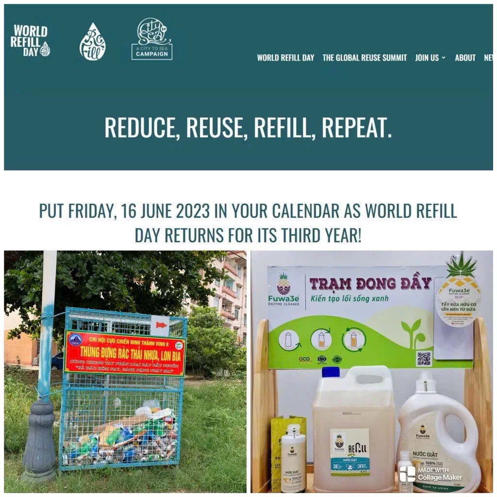 Refill Fuwa3e  Nước Giặt Hữu Cơ Can 10L Siêu Tiết Kiệm