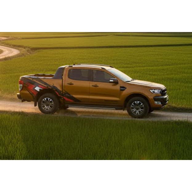 Tem dán sườn xe bán tải, tem xe truck 4x4 nhiều mẫu dán được nhiều dòng xe bán tải toyota, ford, maz
