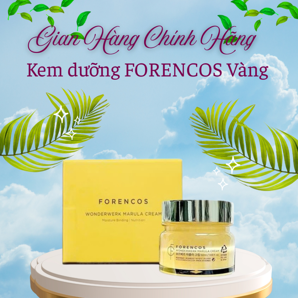 Kem dưỡng FORENCOS Vàng – Wonderwerk Marula Cream