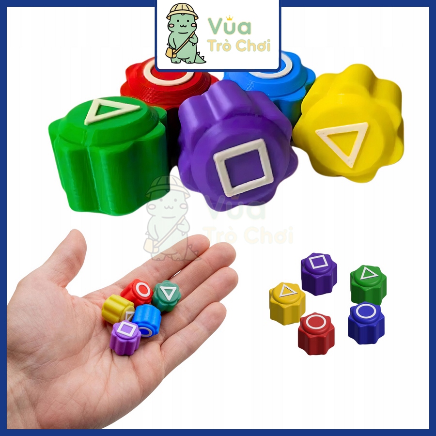 Trò Chơi Gonggi Squid Game Thảy Đá Trò Chơi Con Mực Squid Game Gong Gi Stone Stones Đồ Chơi Trẻ Em