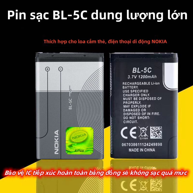 PIN NOKIA 5C - Pin Nokia BL-5C