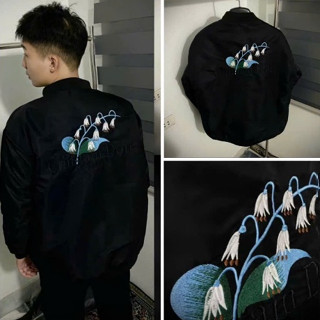  Áo Khoác Gió Thêu Hoa 2 Mặt Siêu Hot Dành Cho Boy Phố. Áo Khoác Gió DSQ ICON Vẩy Sơn 2 Lớp Phối Gân Cổ Và Tay. 