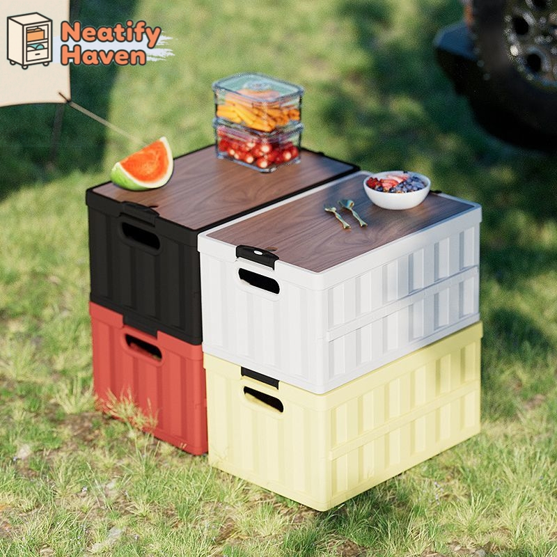 Thùng Đựng Đồ Gấp Gọn Đa Năng Cho Ô Tô & Cắm Trại